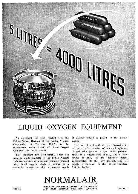 Normalair Cabin Atmosphere Control - Liquid Oxygen Systems       