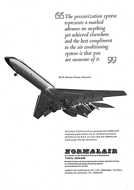 Normalair Pressurization, Air Conditioning & Oxygen Systems      