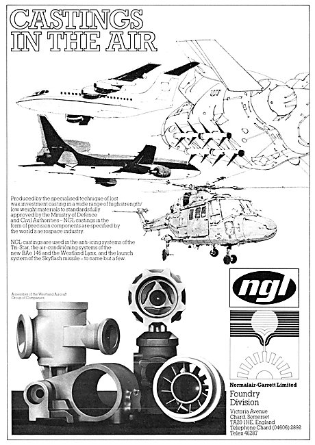 Normalair-Garrett Foundry Division - Investment Castings         