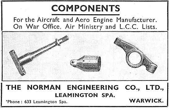 Norman Engineering Aircraft Components - Leamington Spa          