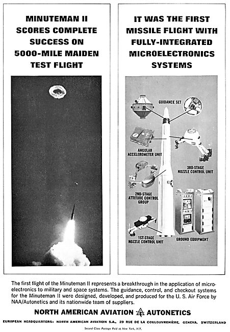 North American Aviation - Minuteman II                           