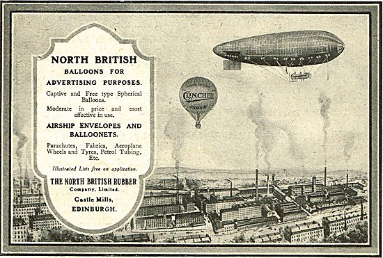 North British Rubber Company - Balloons For Advertising Purposes 