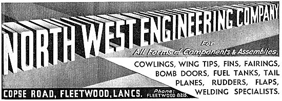 North West Engineering. Aircraft Components & Assemblies 1942 Ad 