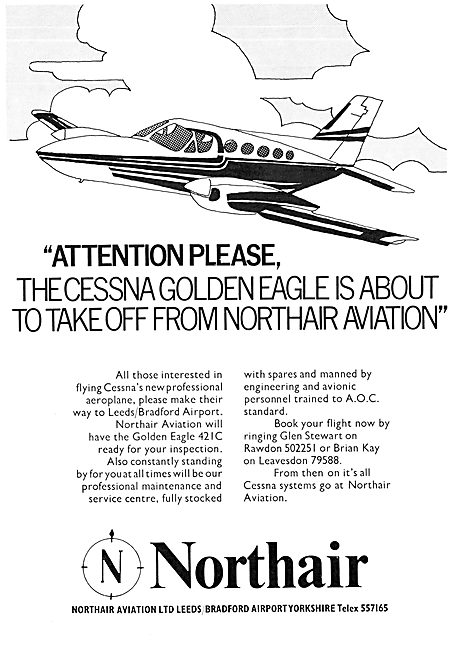 Northair Aviation Leeds - Air Taxi & Sales                       