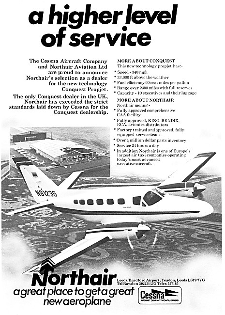 Northair Aviation Leeds - Cessna Aircraft Sales & Service        