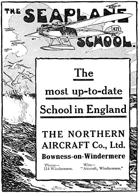 The Northern Aircraft Seaplane Flying School Windermere          