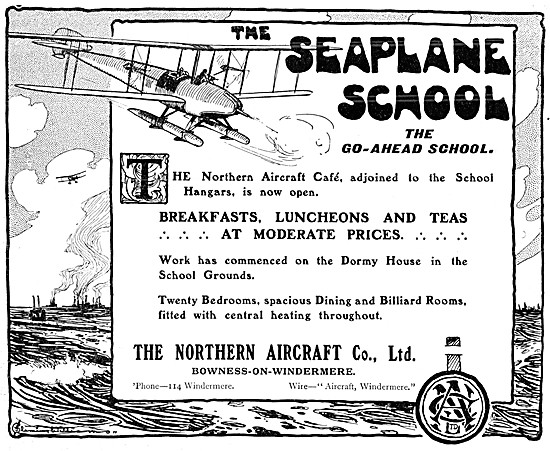 The Northern Aircraft Seaplane Flying School Windermere          