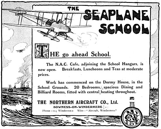 The Northern Aircraft Seaplane Flying School Windermere          