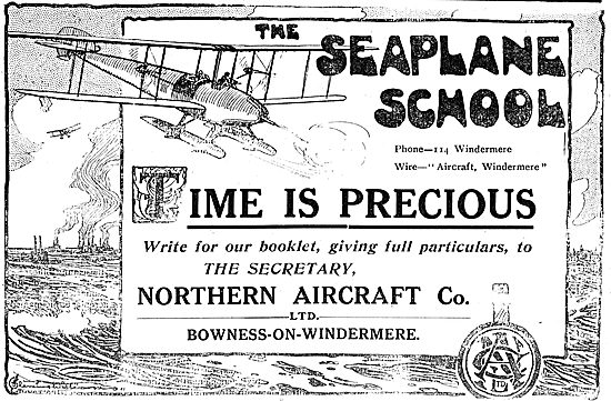 The Northern Aircraft Seaplane Flying School Windermere          