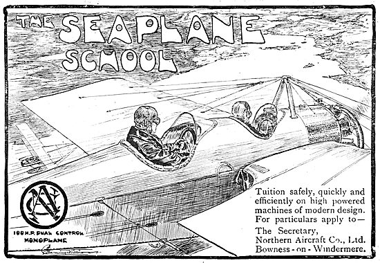 The Northern Aircraft Seaplane Flying School Windermere          