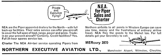 Northern Executive Aviation Manchester 1967                      