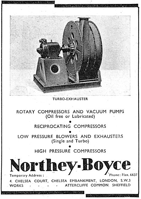 Northey-Boyce Rotary Compressors & Vacuum Pumps                  