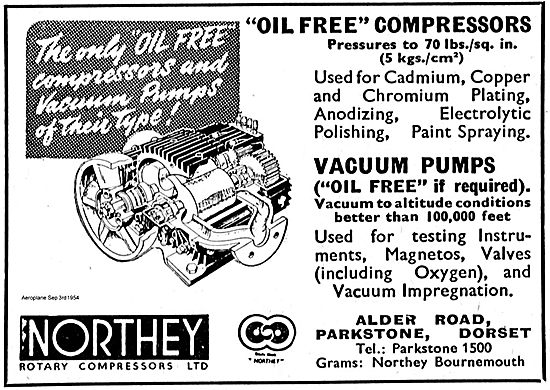 Northey Oil Free Compressors & Vacuum Pumps                      