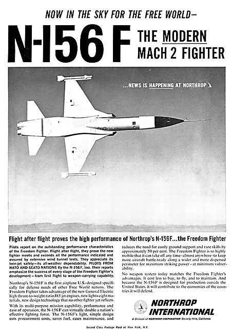 Northrop N-156F                                                  