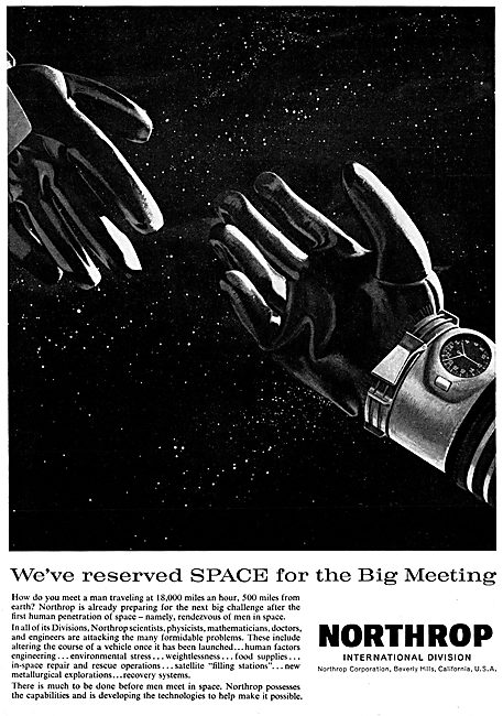 Northrop Space Research 1960                                     