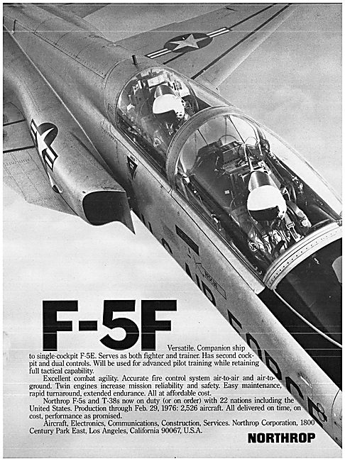 Northrop F-5F                                                    