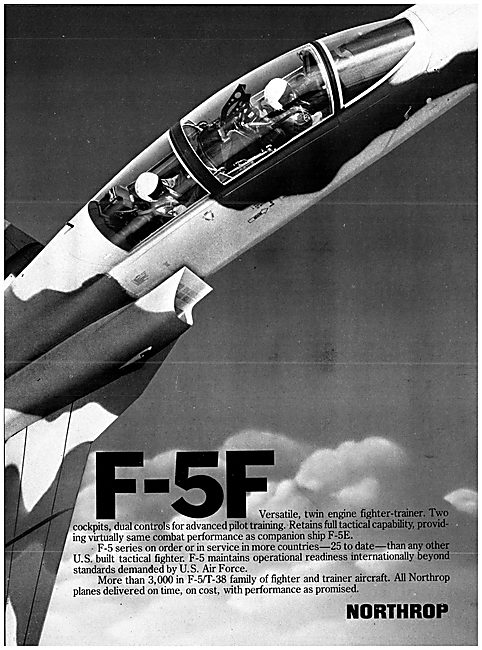 Northrop F-5F                                                    