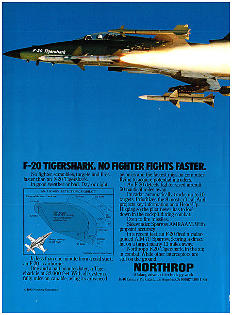 Northrop F-20 Tigershark                                         