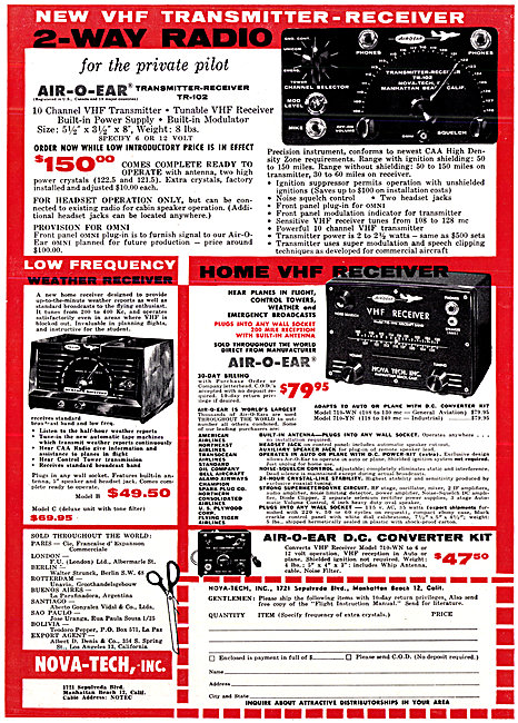 Nova-Tech Home Airband VHF Receiver                              