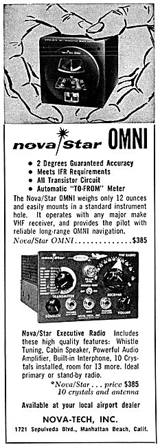 Nova-Tech - Nova-Star Avionics -  Nova-Star VOR                  