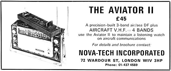 Nova-Tech Airband Radios 1969                                    