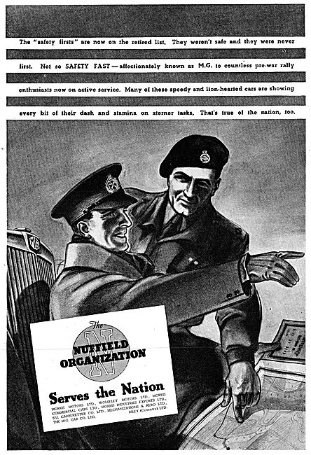 The Nuffield Organization 1942 Advert                            