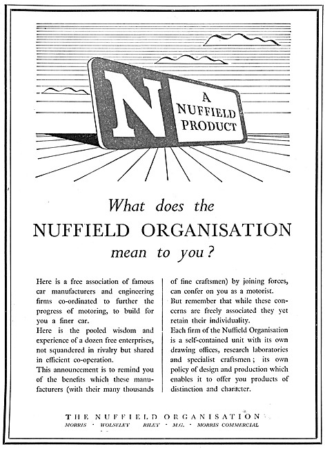 The Nuffield Organisation                                        