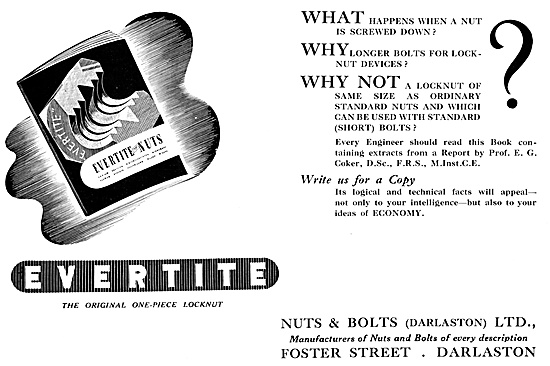 Nuts & Bolts Ltd - Darlaston. Evertite Nuts & Bolts              