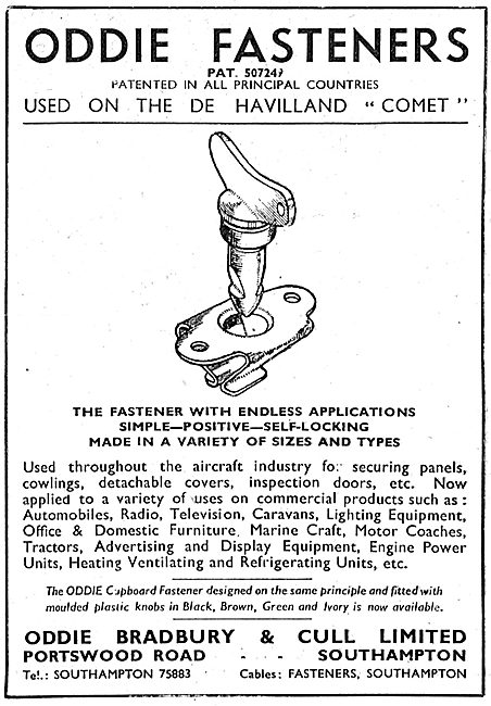 Oddie Self-Locking Fasteners                                     