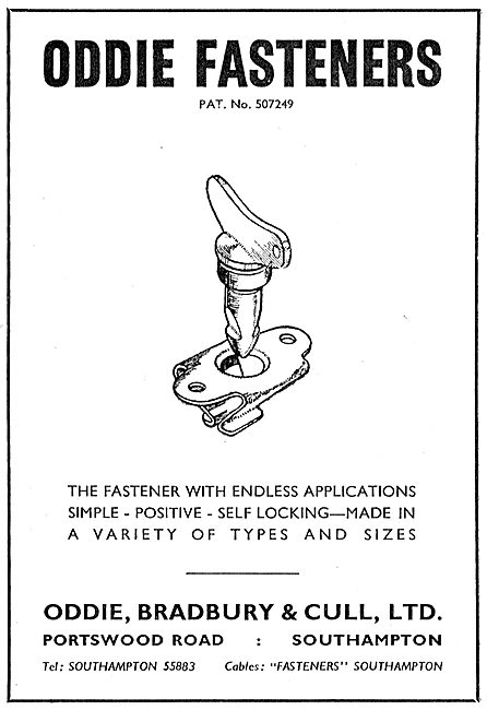 Oddie Self-Locking Fasteners                                     