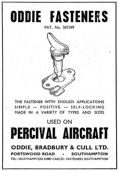 Oddie Self-Locking Fasteners                                     