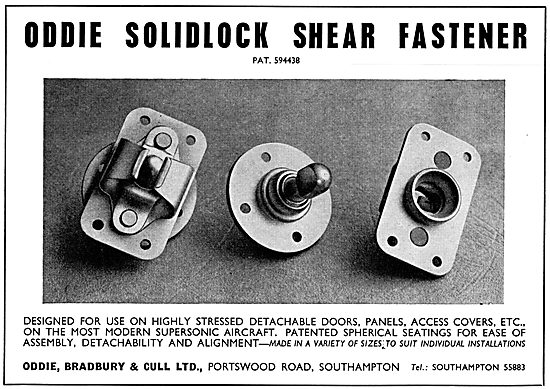 Oddie Self-Locking Fasteners                                     