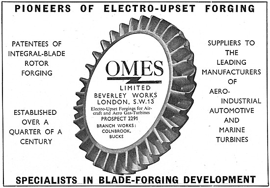 Omes Electro-Upset Forgings For Gas Turbine Rotors               