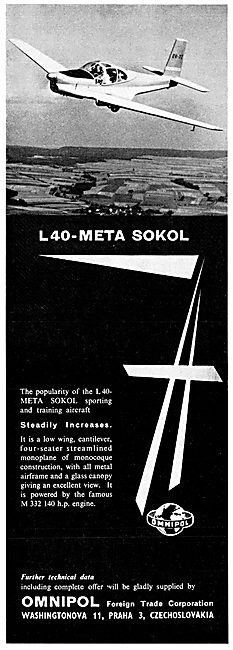 Omnipol L40 Meta-Sokol - Group Captain Edward Mole               