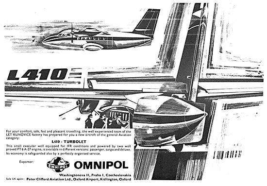 Omnipol Let L410 Turbolet                                        