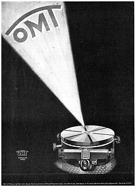 Optical Measuring Tools. Circular Table 1943                     