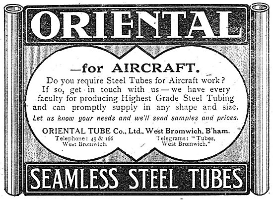 The Oriental Tube Co - Stainless Steel Tubes                     