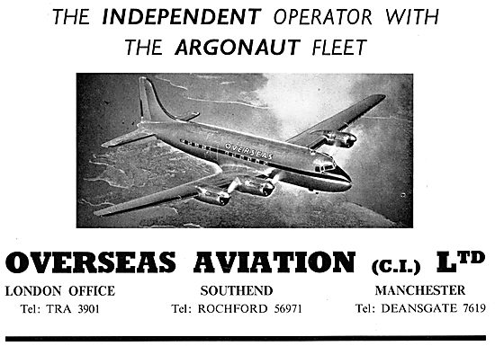 Overseas Aviation - Southend.                                    