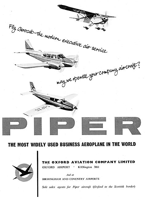 Oxford Aviation - Piper Business & Leisure Aircraft              