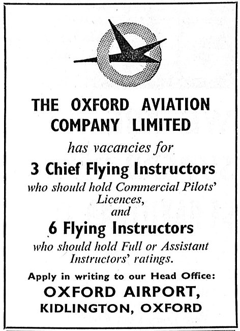 Oxford Aviation - Commercial Flying Instructors                  