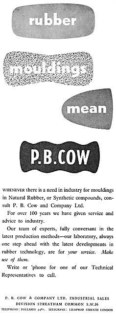 P.B.Cow Rubber Mouldings                                         