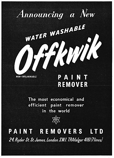 Paint Removers Ltd : Offkwik Paint Remover                       