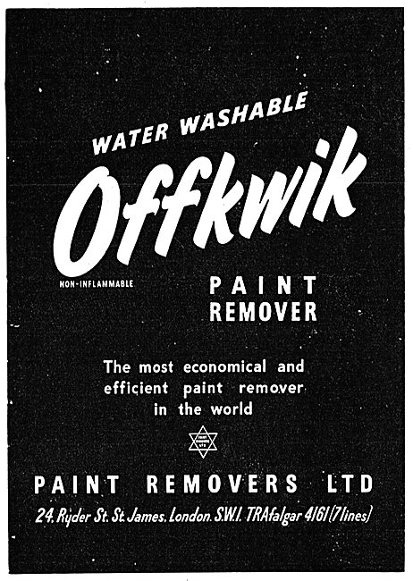 Paint Removers Ltd : Offkwik Paint Remover                       