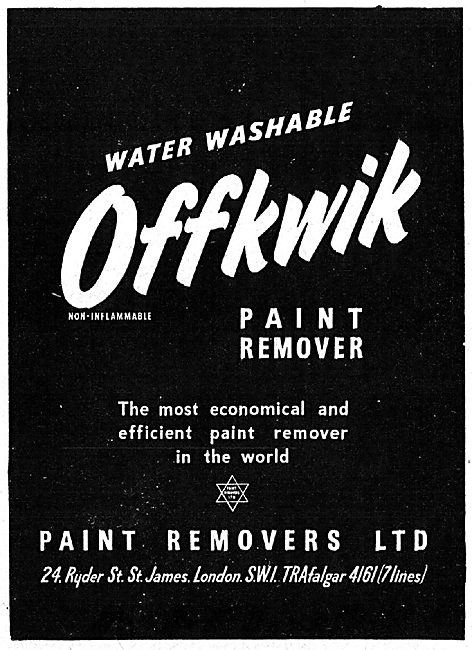 Paint Removers Ltd : Offkwik Paint Remover                       