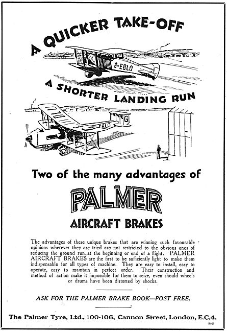 Fit Palmer Aircraft Brakes For A Shorter Landing                 