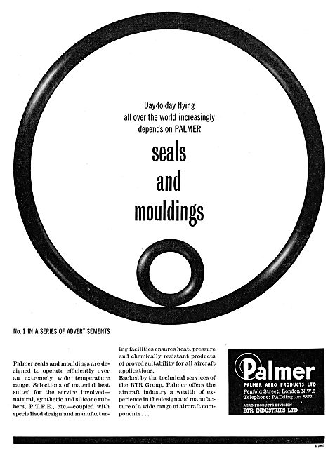 Palmer Seals & Mouldings For Aircraft                            