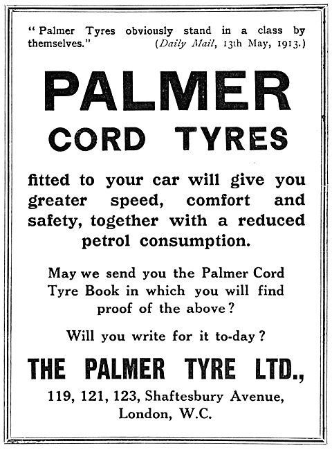 Palmer Cord Tyres                                                