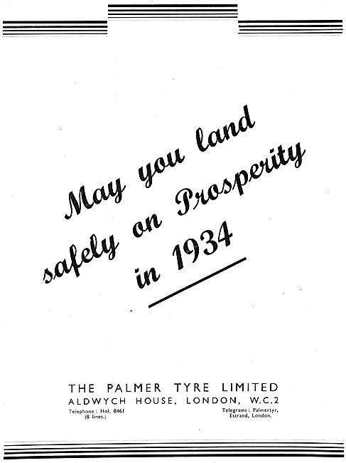Palmer Tyre New Year Message                                     