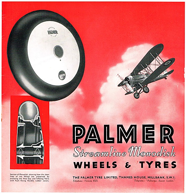 Palmer Streamline Monodisk Wheels & Tyres                        