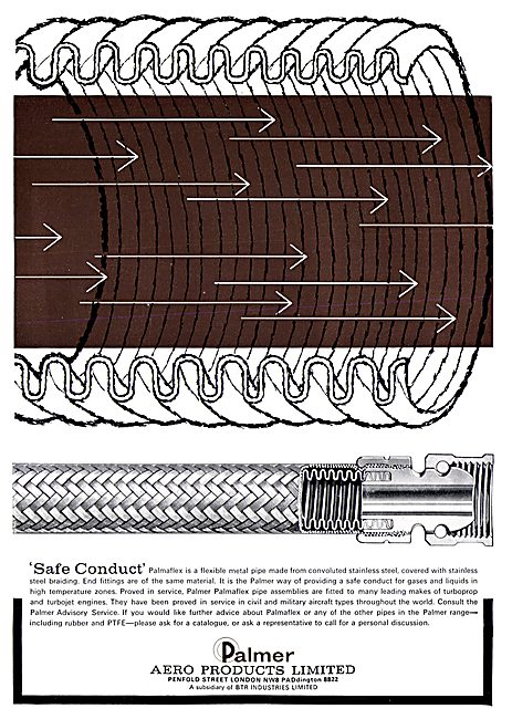 Palmer Aero Products - Palmaflex Pipe                            